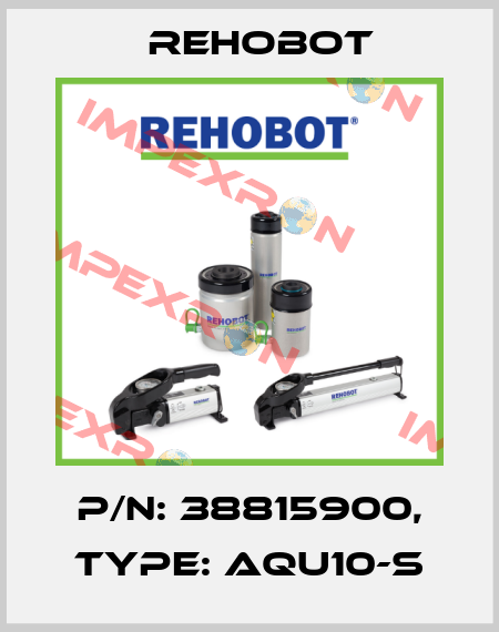 p/n: 38815900, Type: AQU10-S Rehobot