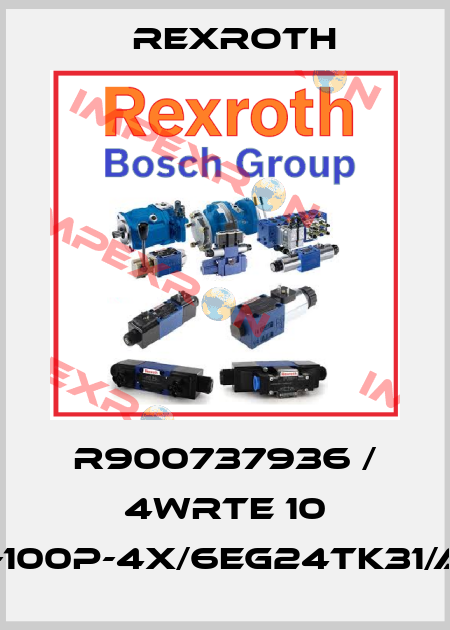 R900737936 / 4WRTE 10 R5-100P-4X/6EG24TK31/A1M Rexroth