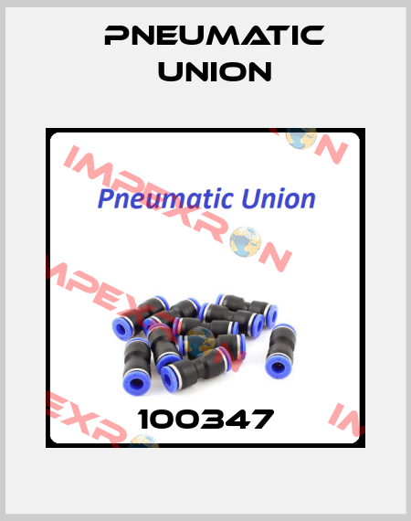 100347 PNEUMATIC UNION