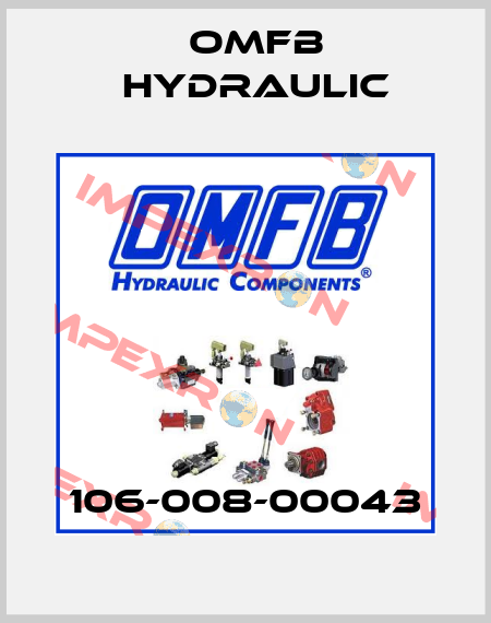106-008-00043 OMFB Hydraulic