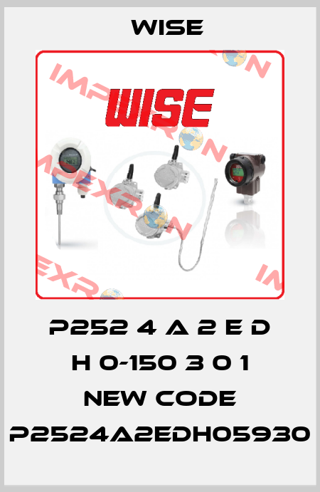 P252 4 A 2 E D H 0-150 3 0 1 new code P2524A2EDH05930 Wise