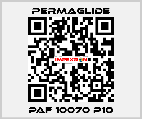 PAF 10070 P10 Permaglide