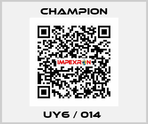 UY6 / 014  Champion