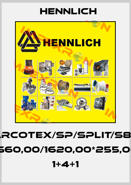 CARCOTEX/SP/SPLIT/S800 1560,00/1620,00*255,00 1+4+1 Hennlich