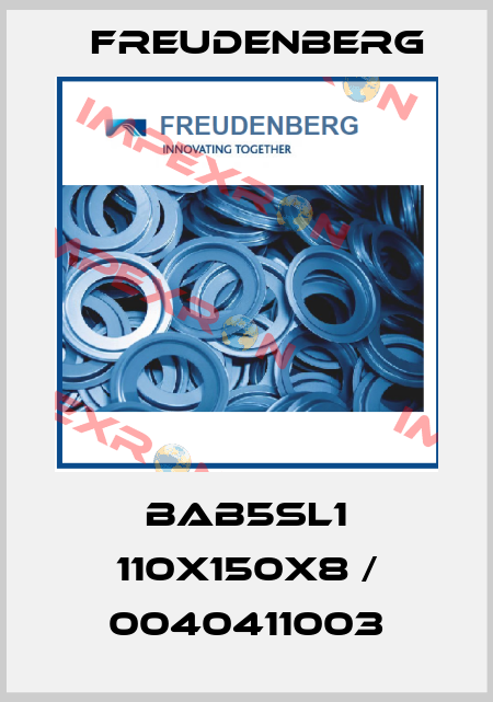 BAB5SL1 110X150X8 / 0040411003 Freudenberg