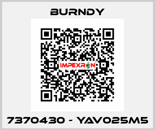 7370430 - YAV025M5 Burndy