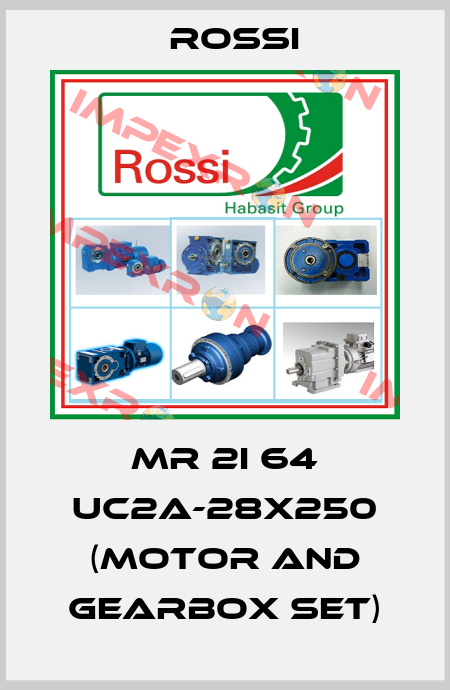 MR 2I 64 UC2A-28x250 (motor and gearbox set) Rossi