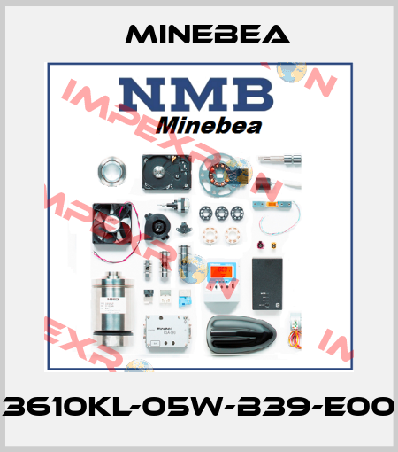 3610KL-05W-B39-E00 Minebea