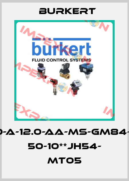 0290-A-12.0-AA-MS-GM84-230/ 50-10**JH54- MT05 Burkert