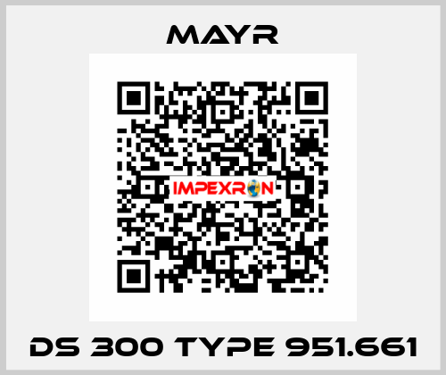 DS 300 TYPE 951.661 Mayr