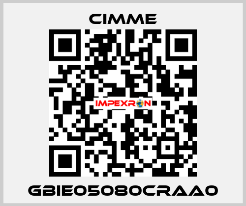 GBIE05080CRAA0 Cimme