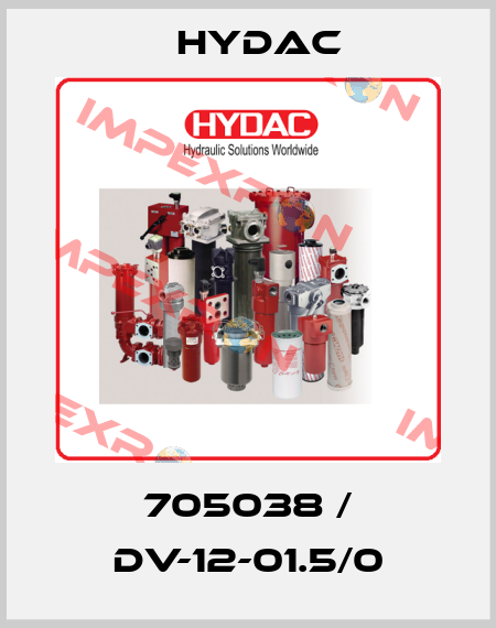 705038 / DV-12-01.5/0 Hydac