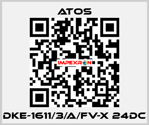 DKE-1611/3/A/FV-X 24DC Atos