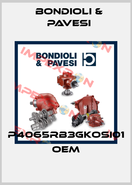 P4065RB3GKOSI01 OEM Bondioli & Pavesi