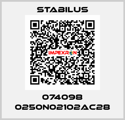 074098 0250N02102AC28 Stabilus