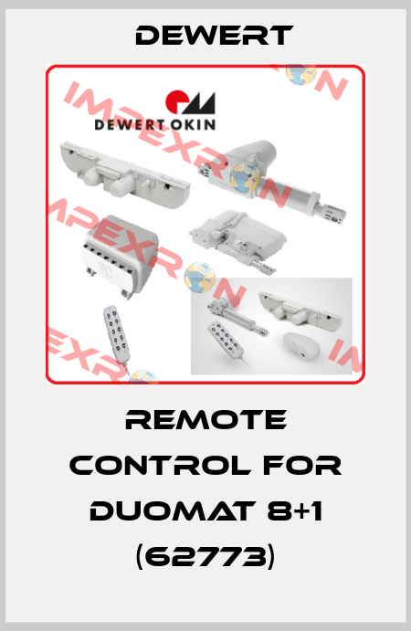 Remote control for DUOMAT 8+1 (62773) DEWERT