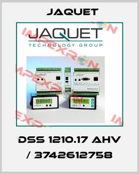 DSS 1210.17 AHV / 3742612758 Jaquet