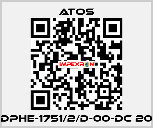 DPHE-1751/2/D-00-DC 20 Atos