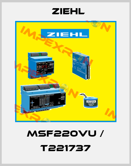 MSF220VU / T221737 Ziehl