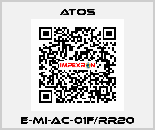 E-MI-AC-01F/RR20 Atos