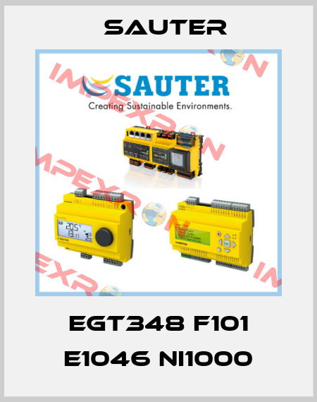 EGT348 F101 E1046 NI1000 Sauter