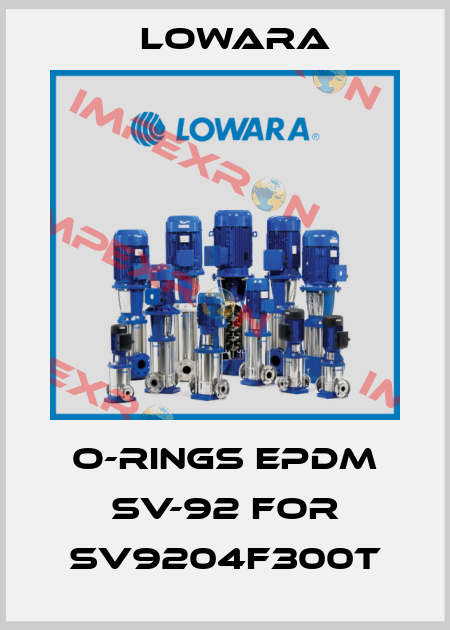 O-rings EPDM SV-92 for SV9204F300T Lowara