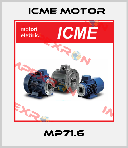 MP71.6 Icme Motor