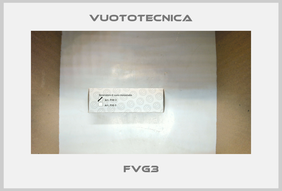 FVG3 Vuototecnica