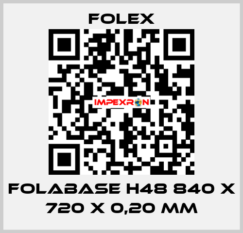 Folabase H48 840 x 720 x 0,20 mm Folex