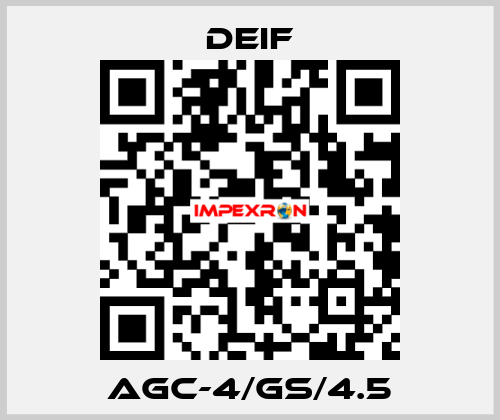 AGC-4/GS/4.5 Deif