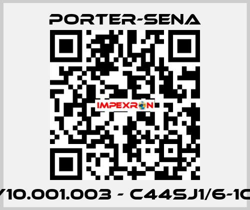 Y10.001.003 - c44sj1/6-1c  PORTER-SENA