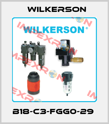 B18-C3-FGG0-29  Wilkerson
