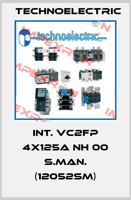 INT. VC2FP 4X125A NH 00 S.MAN. (12052SM) Technoelectric
