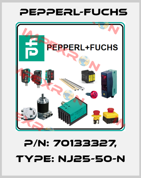 p/n: 70133327, Type: NJ25-50-N Pepperl-Fuchs