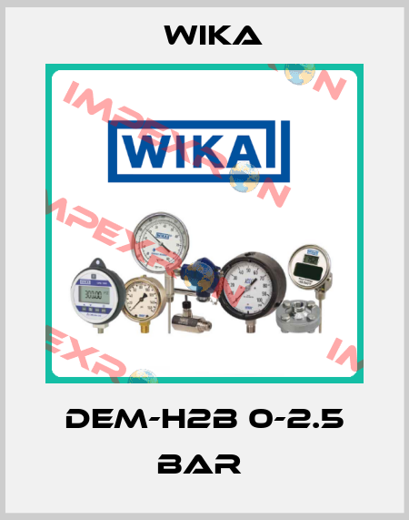 DEM-H2B 0-2.5 bar  Wika