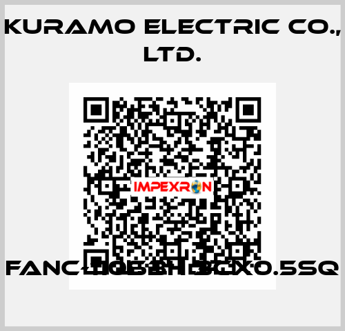 Fanc-110SBH 3CX0.5SQ Kuramo Electric Co., LTD.