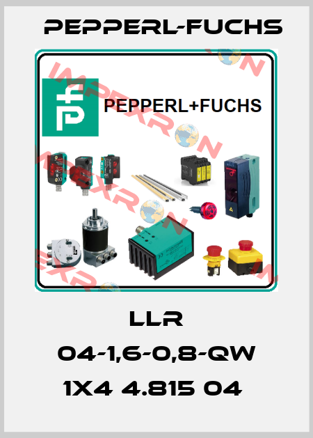 LLR 04-1,6-0,8-QW 1x4 4.815 04  Pepperl-Fuchs