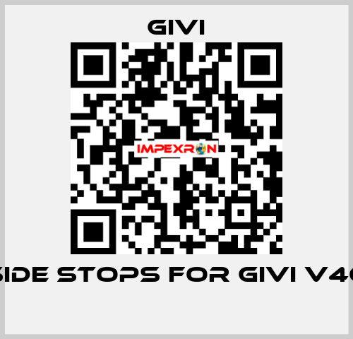 Side stops for Givi V46   Givi