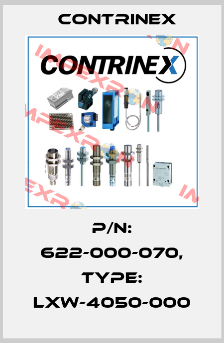 p/n: 622-000-070, Type: LXW-4050-000 Contrinex