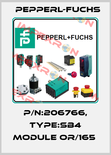 P/N:206766, Type:SB4 Module OR/165  Pepperl-Fuchs