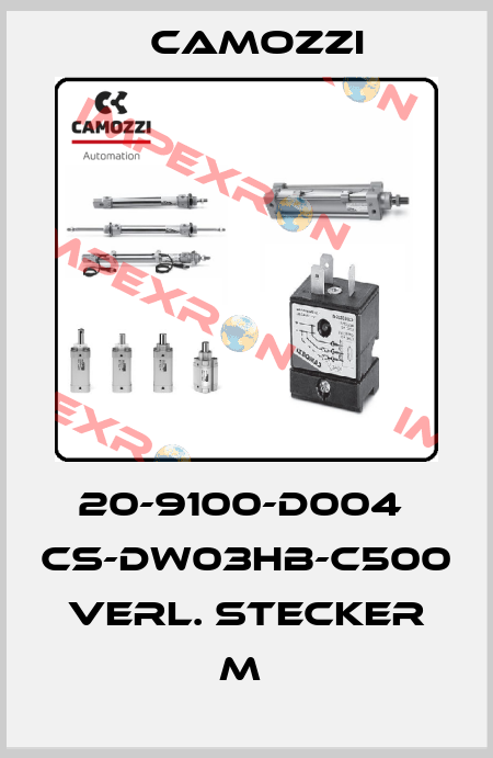 20-9100-D004  CS-DW03HB-C500 VERL. STECKER M  Camozzi