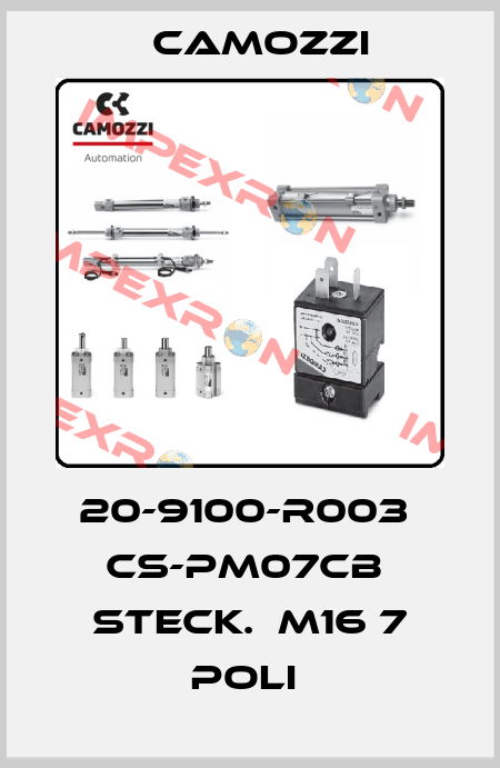 20-9100-R003  CS-PM07CB  STECK.  M16 7 POLI  Camozzi
