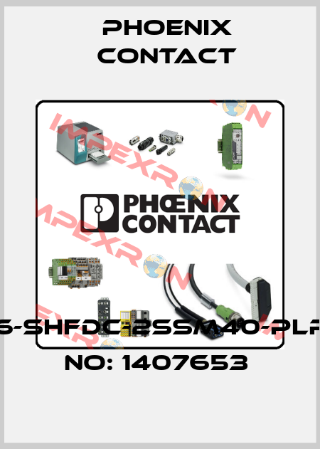 HC-EVO-B16-SHFDC-2SSM40-PLRBK-ORDER NO: 1407653  Phoenix Contact
