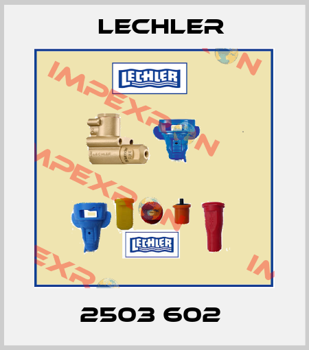 2503 602  Lechler