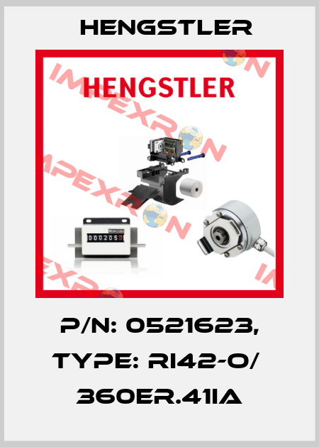p/n: 0521623, Type: RI42-O/  360ER.41IA Hengstler