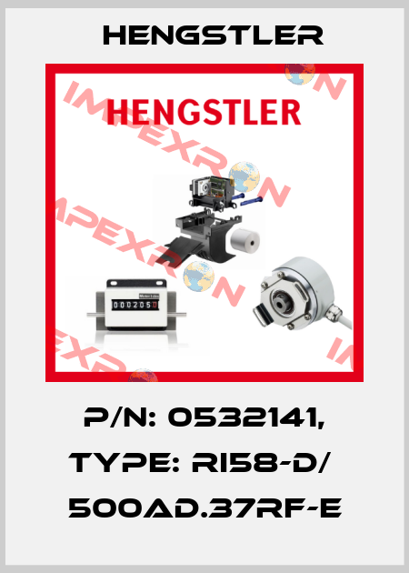 p/n: 0532141, Type: RI58-D/  500AD.37RF-E Hengstler