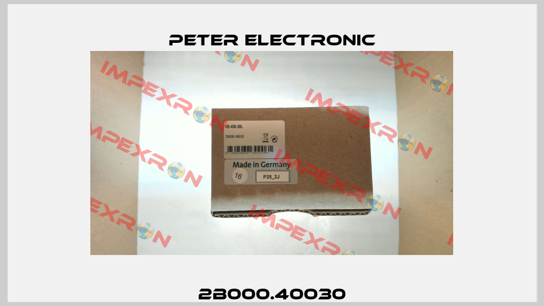 2B000.40030 Peter Electronic