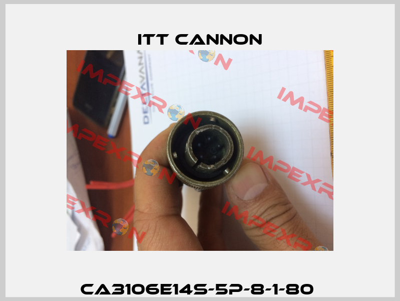 CA3106E14S-5P-8-1-80  Itt Cannon