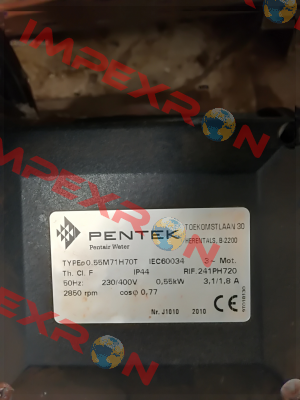 Packing for 0.55M71H70T  Pentek (Pentair)