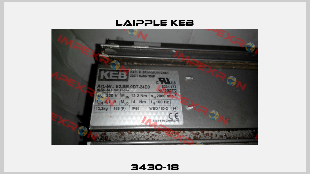3430-18 LAIPPLE KEB